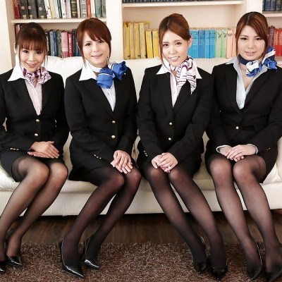 japanese air hostesses hardcore